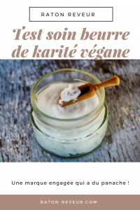 soin hydratant naturel vegan peau noire beurre karité test marque tradition & co blog raton reveur